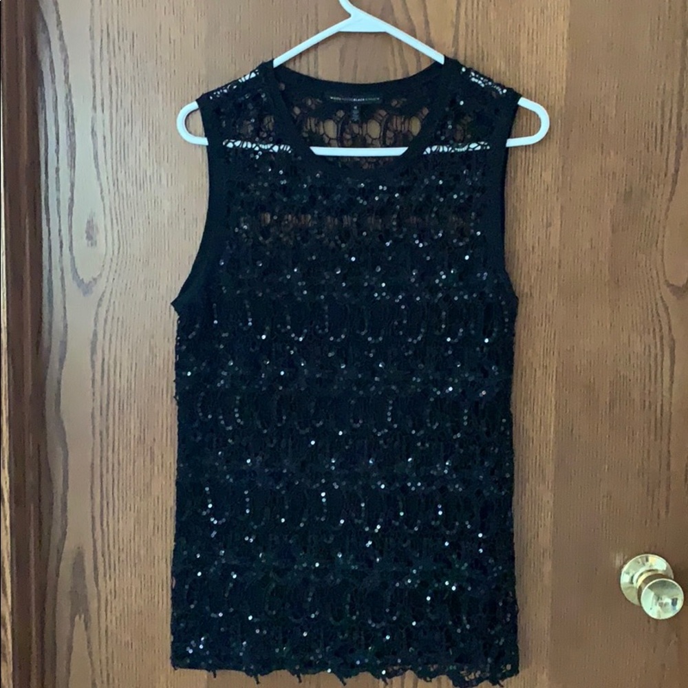 White House Black Market Sleeveless Shirt